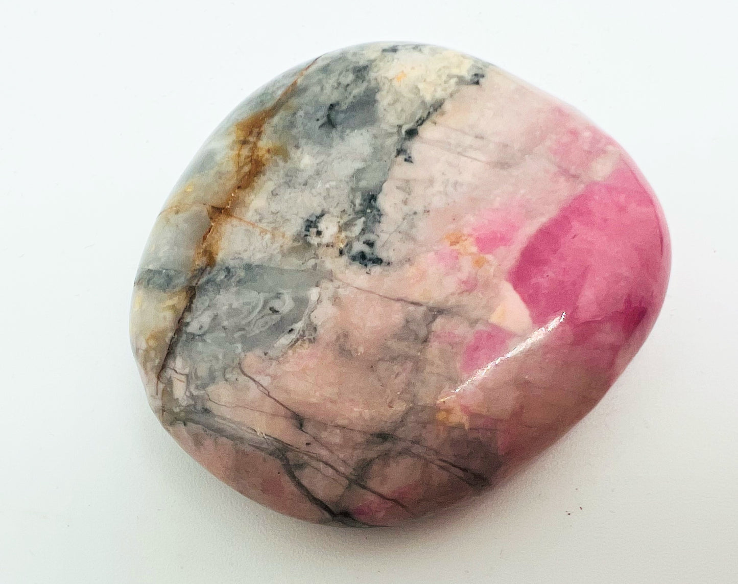 Rhodonite flat  Stones