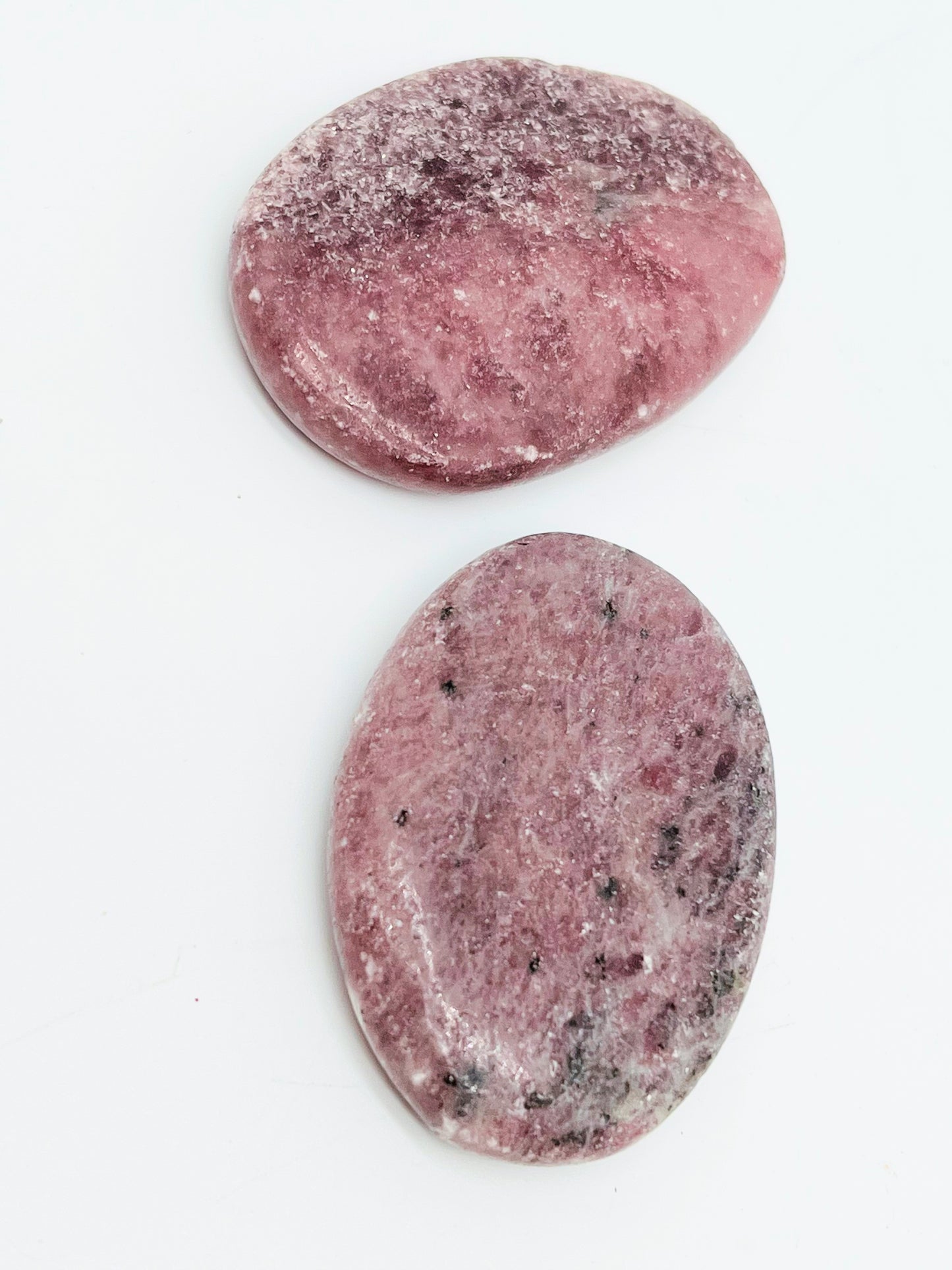 Lepidolite Palm Stones