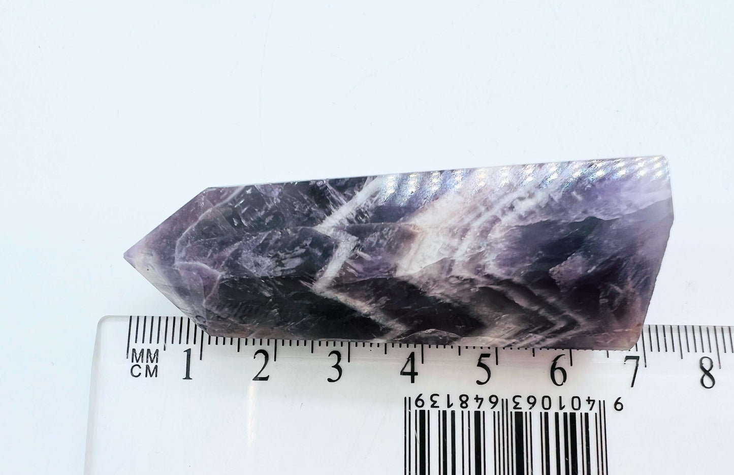 Chevron Amethyst Points