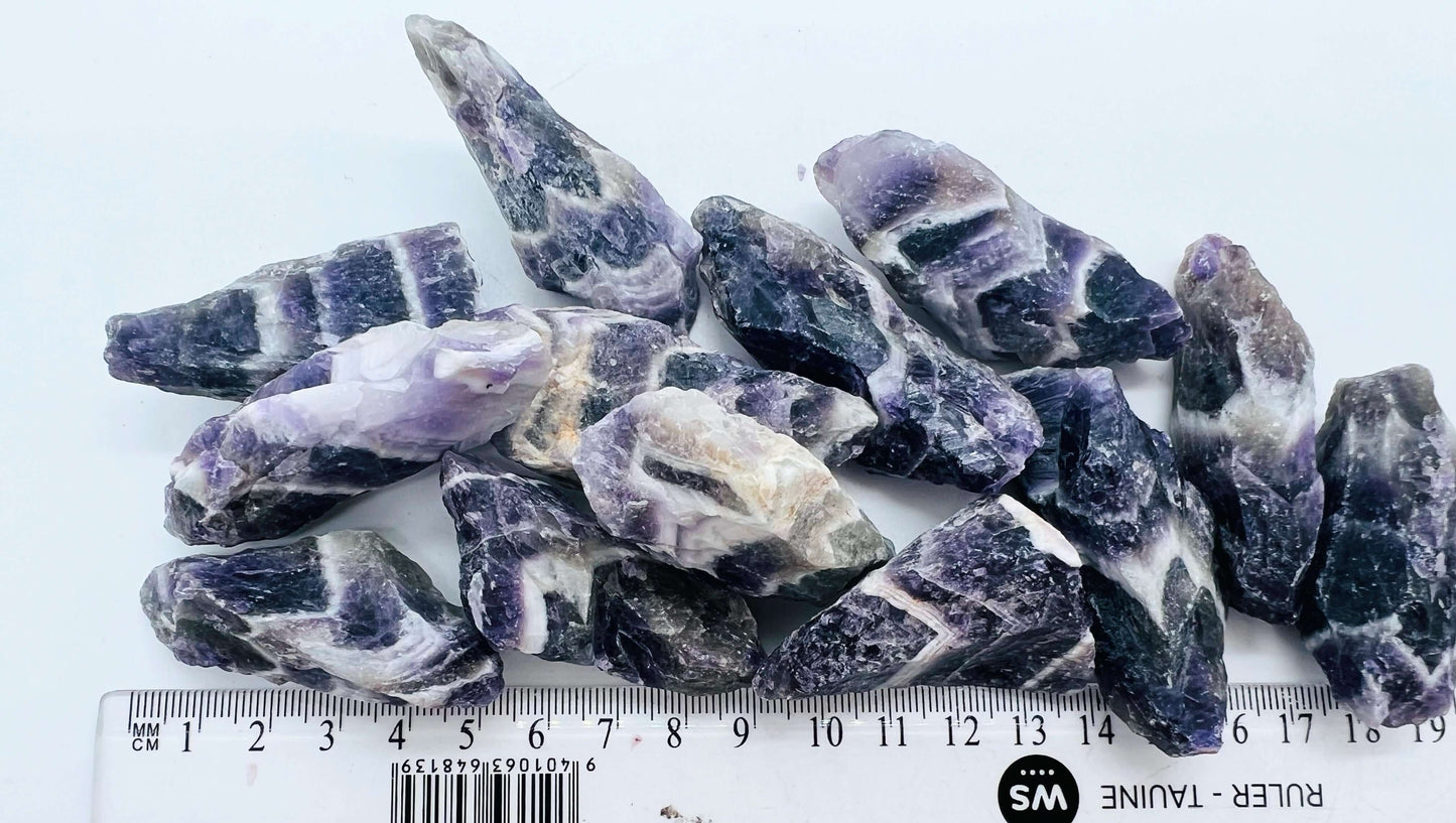 Chevron Amethyst Shards