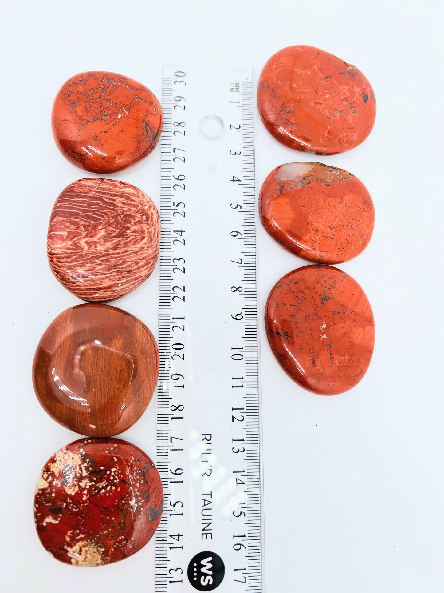 Red Jasper Palm Stone.