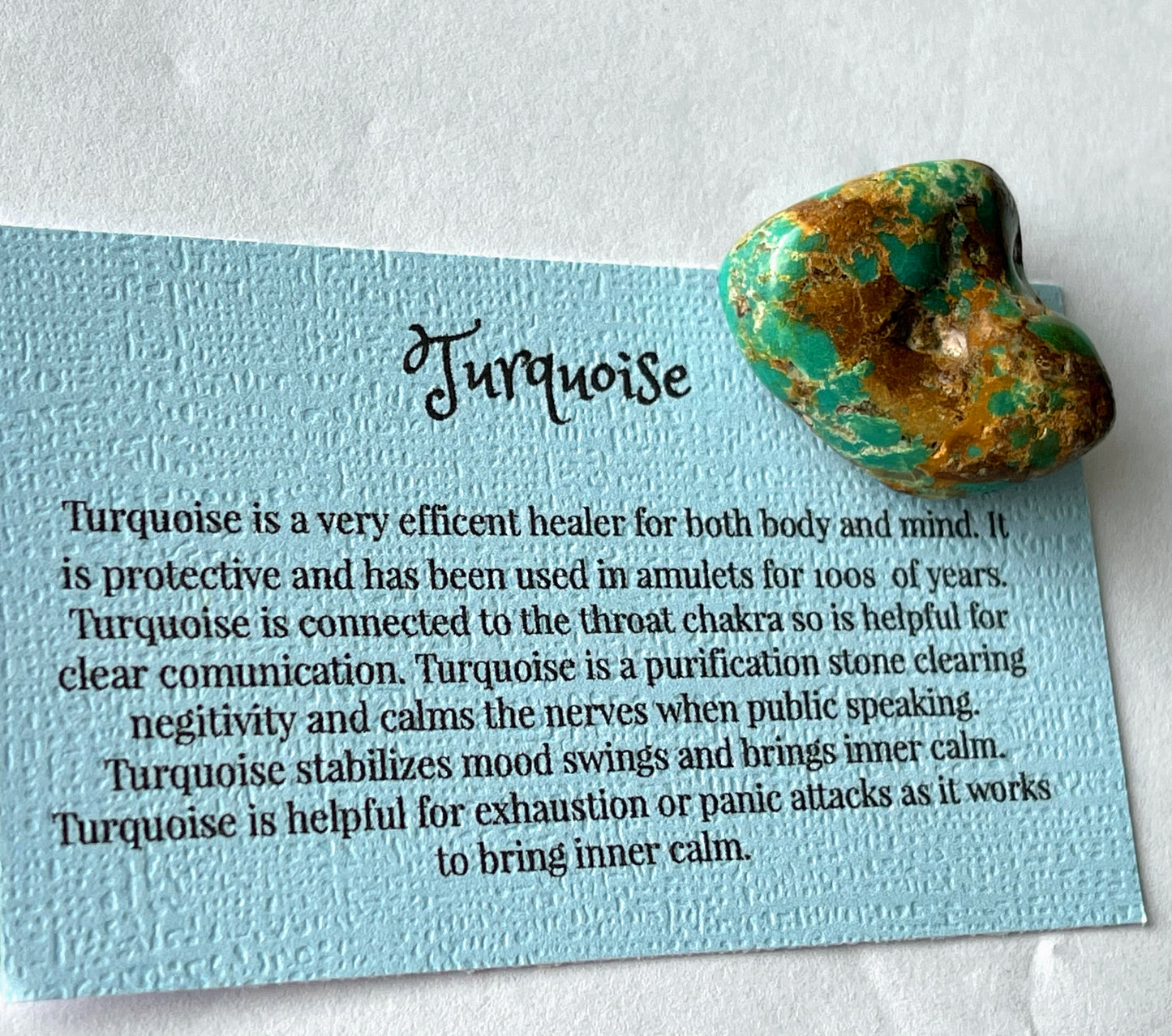 Turquoise Tumble 1