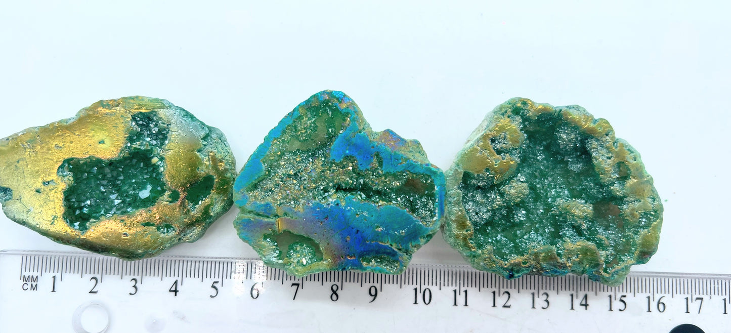 Mini Aura Geode Green (apple aura)