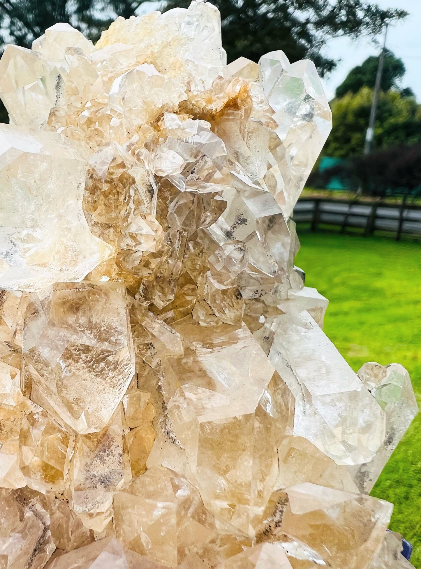 Large Clear Quartz Cluster 970g