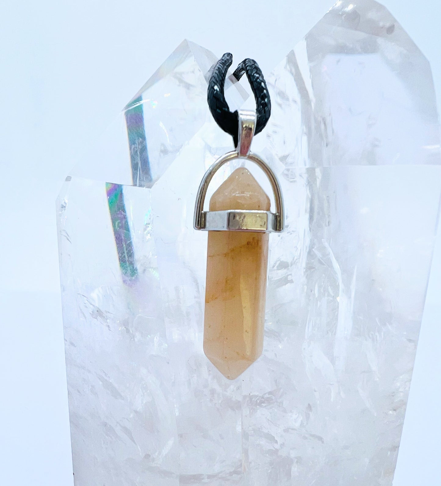 Small Crystal Pendants.