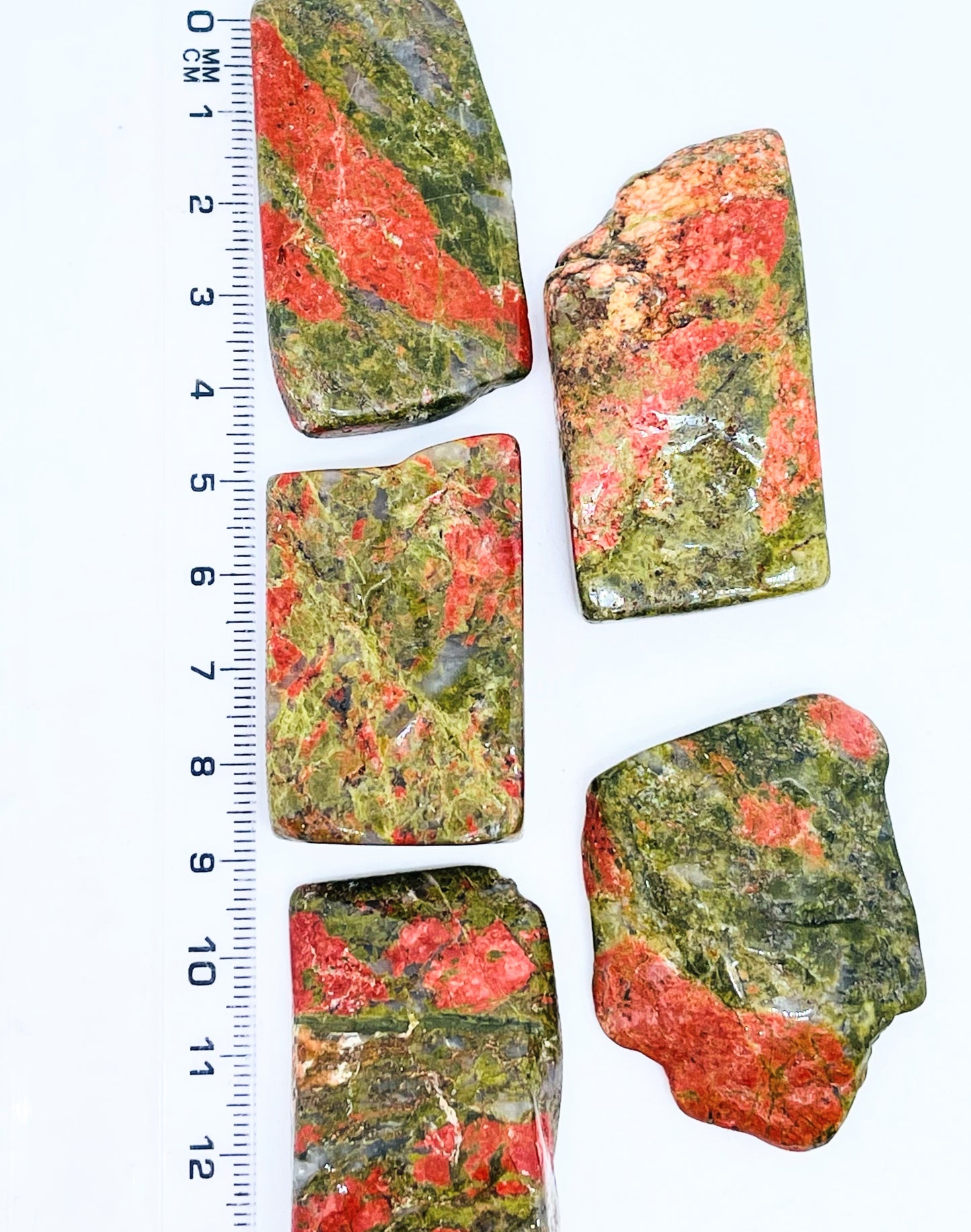 Unakite Slabs.