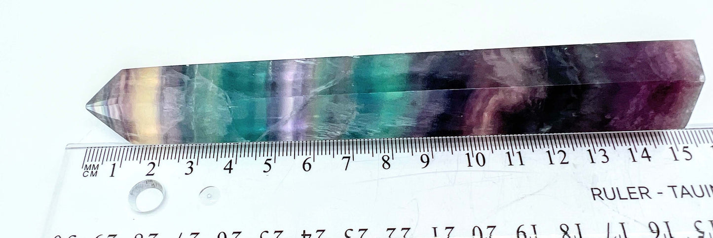 Fluorite Point 143g