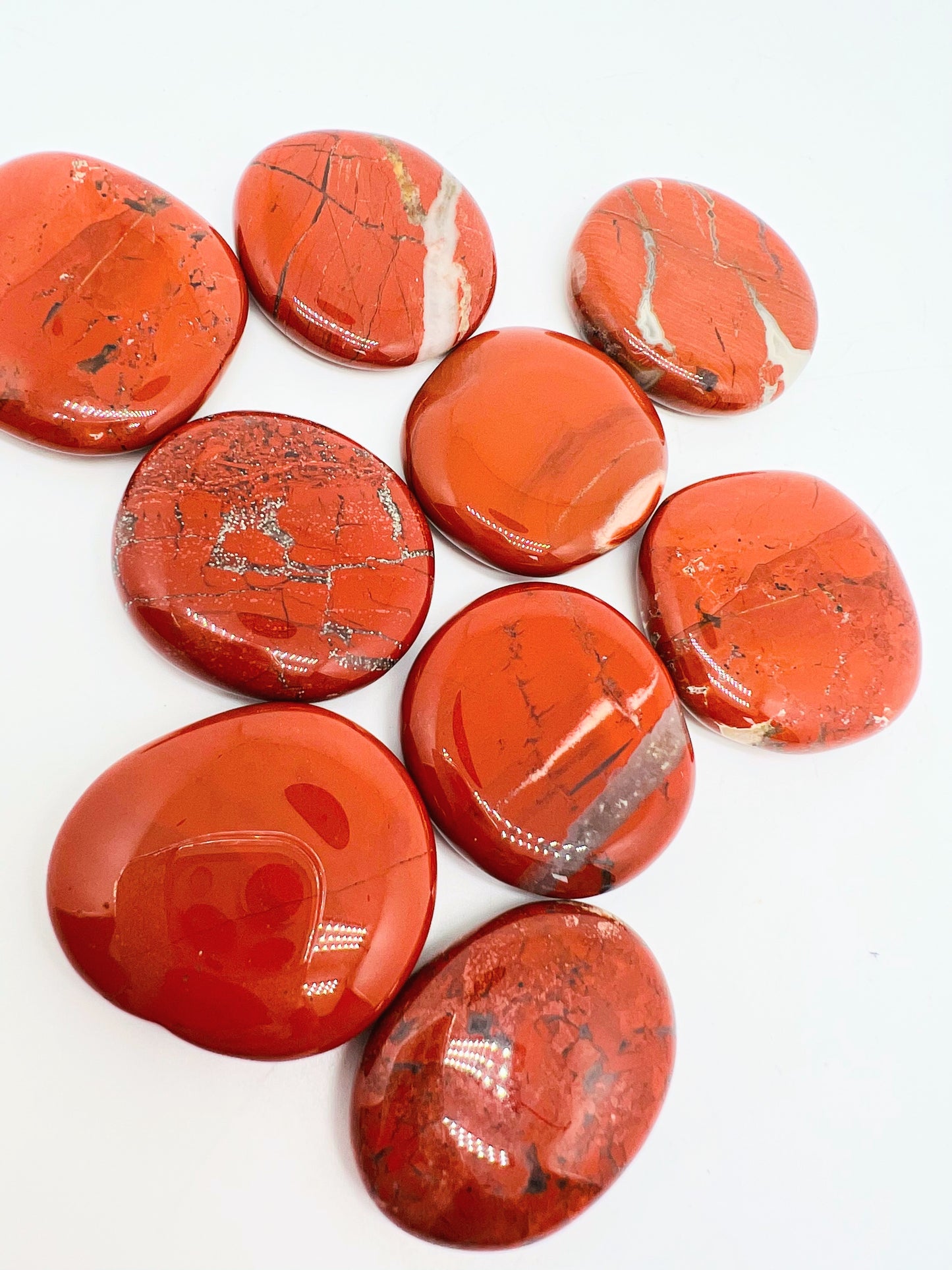 Red Jasper Palm Stone.