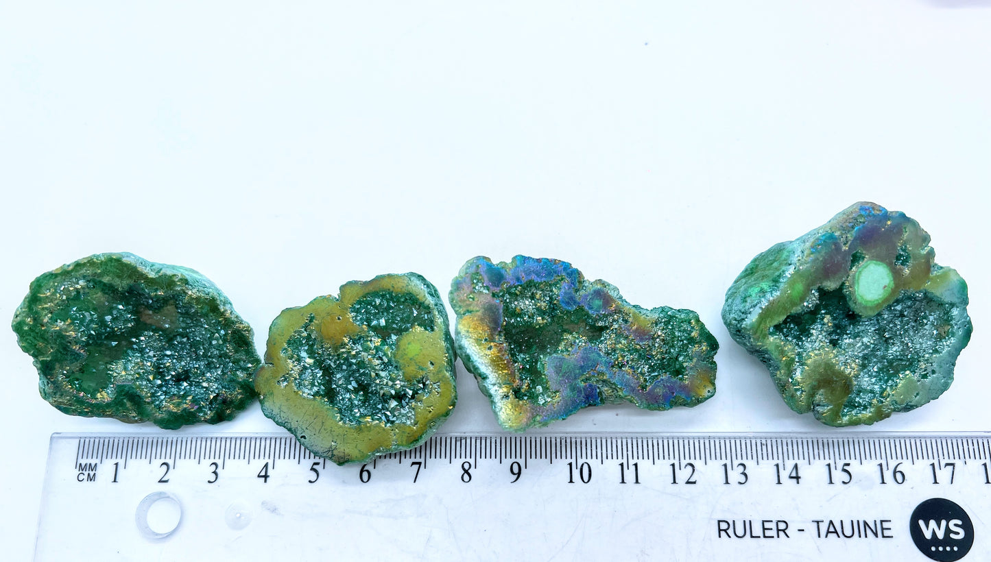 Mini Aura Geode Green (apple aura)