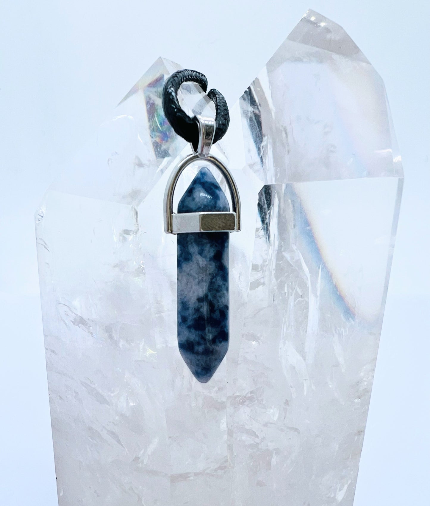 Small Crystal Pendants.