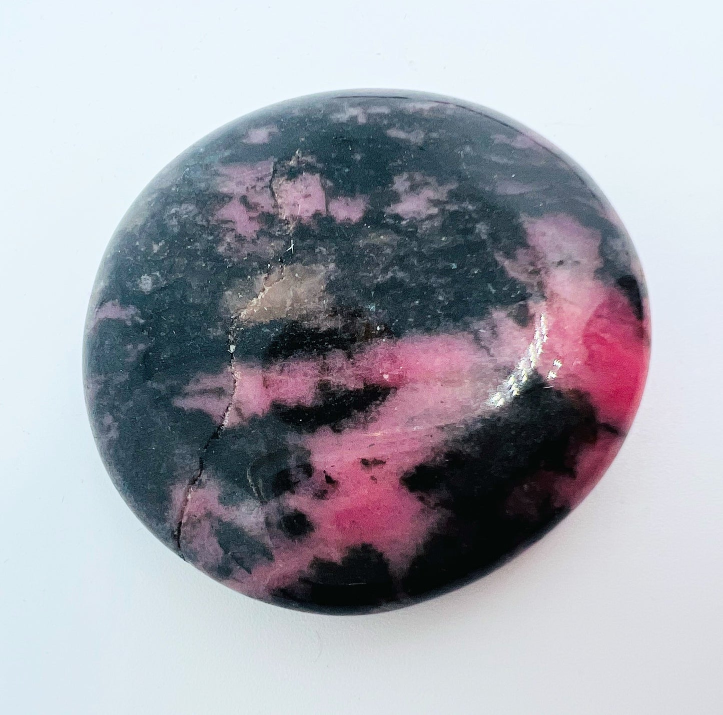 Rhodonite flat  Stones