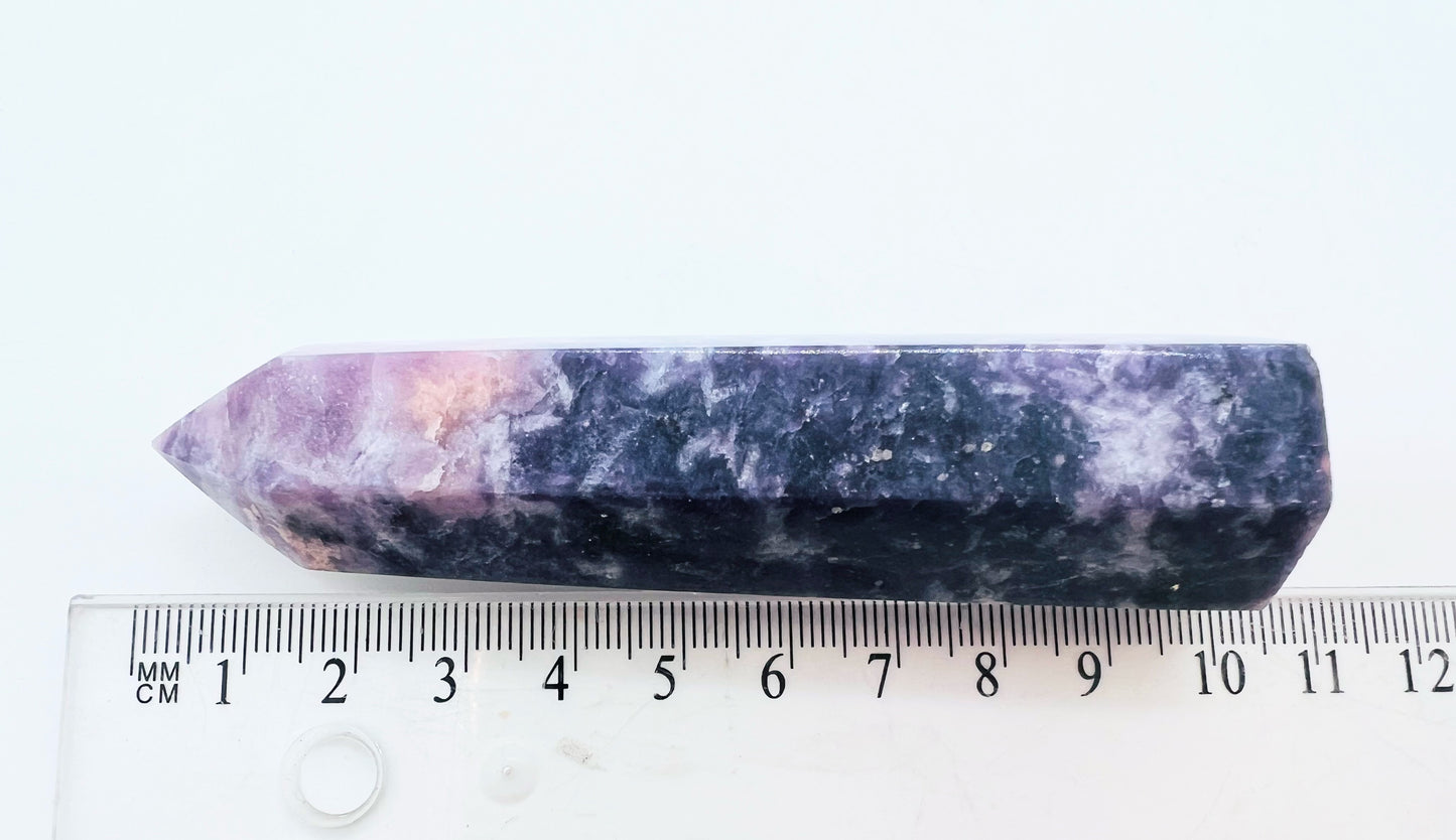 Lepidolite Points.