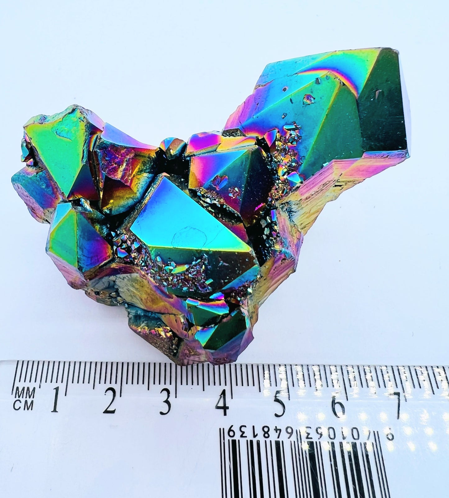 Rainbow Aura Quartz 132g B