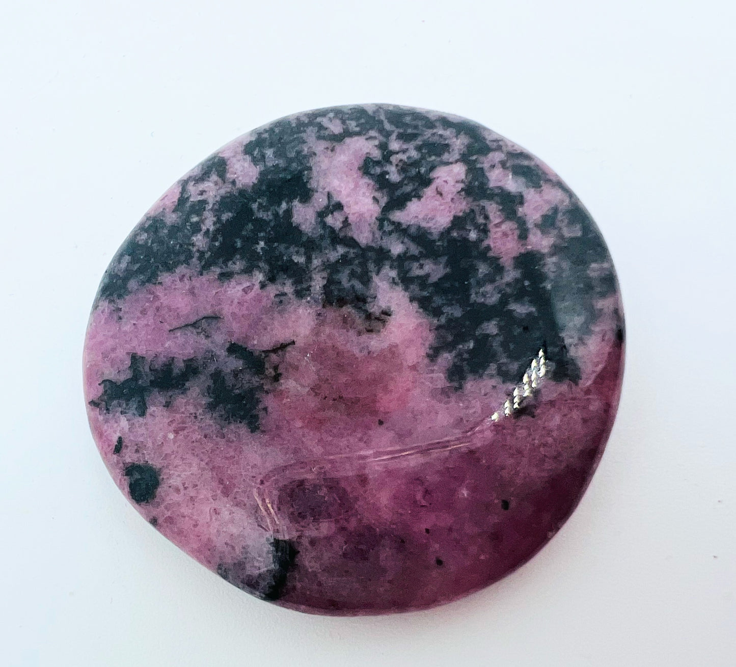 Rhodonite flat  Stones