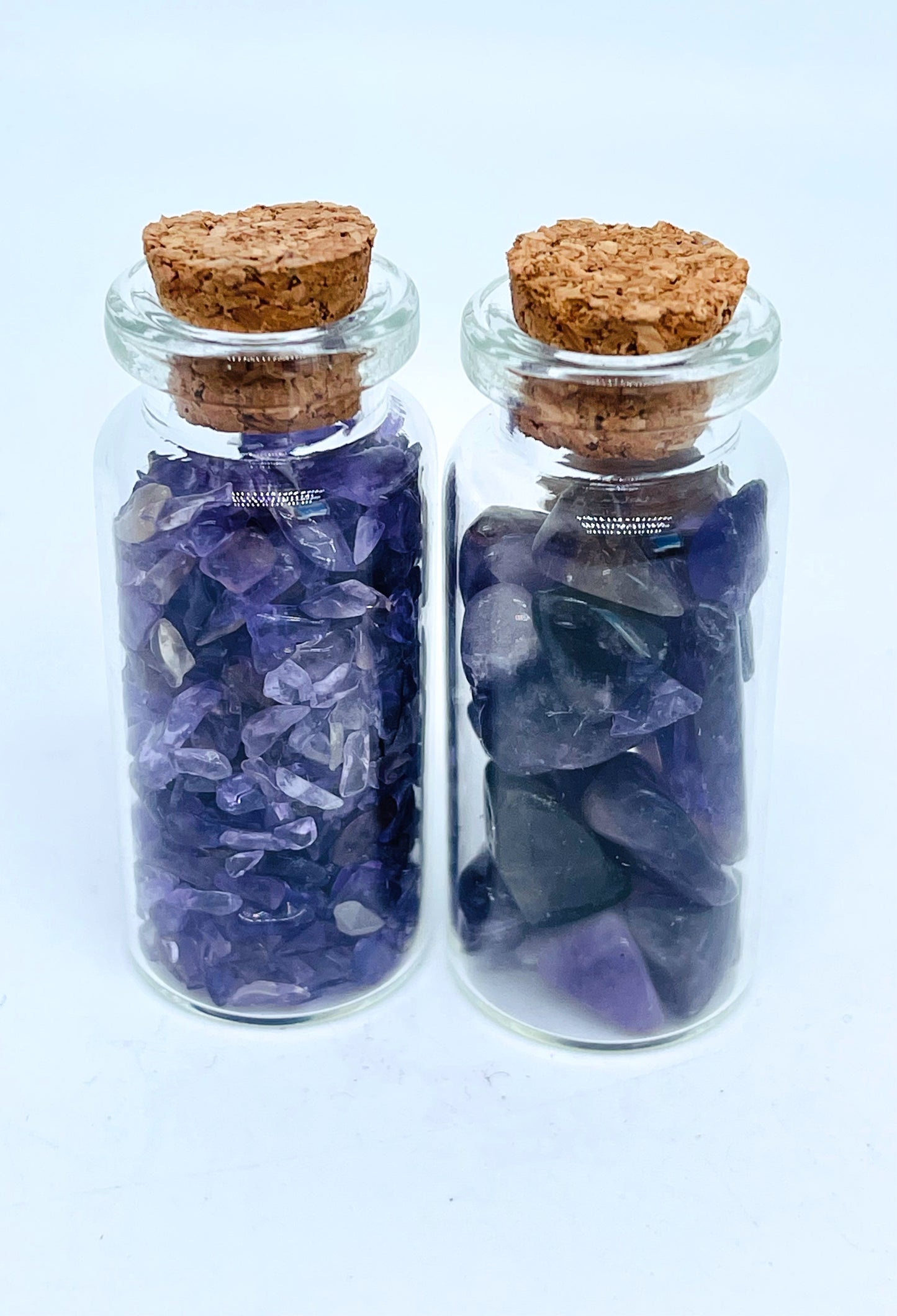 Small Crystal Chip Bottles.