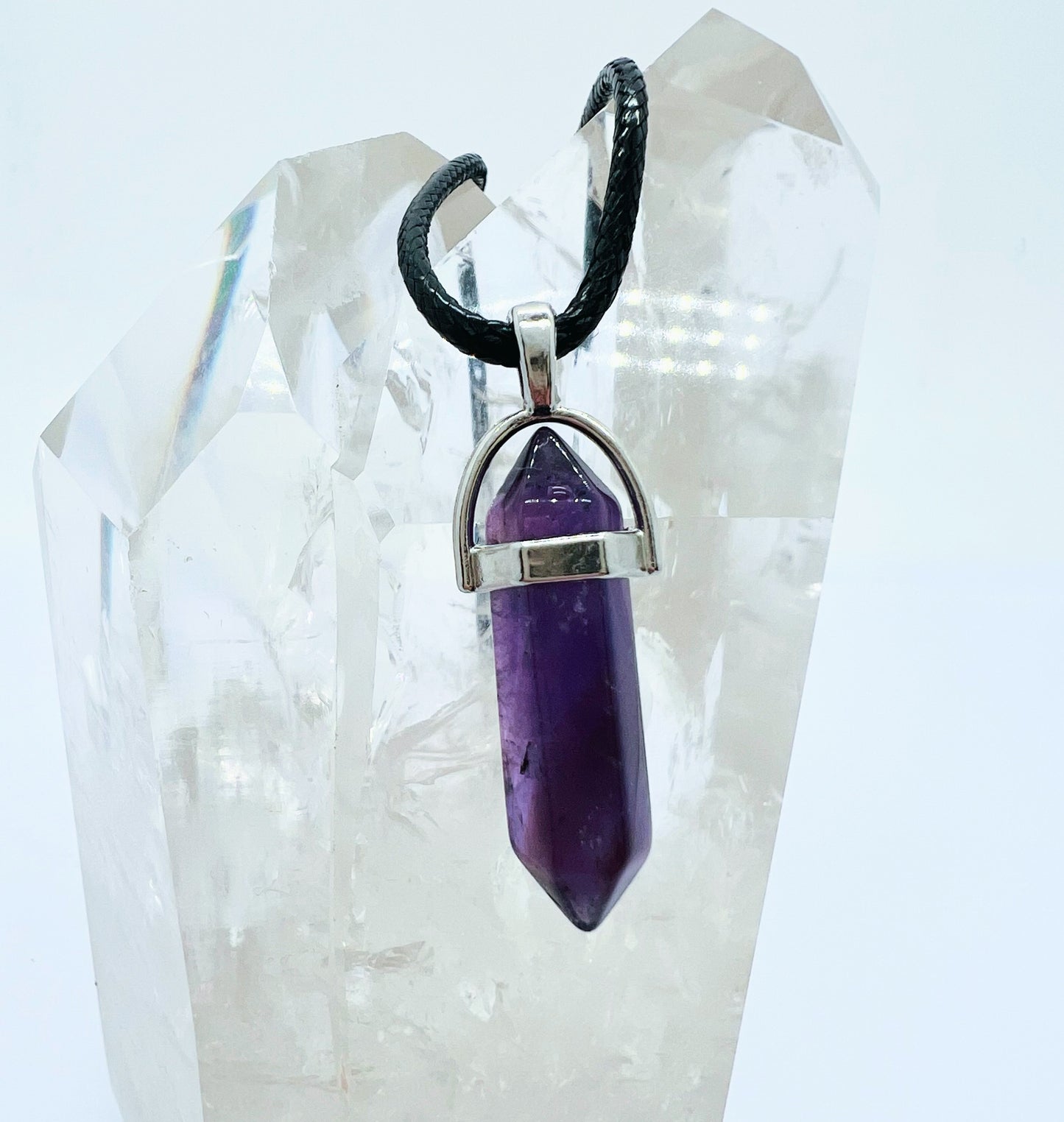 Small Crystal Pendants.