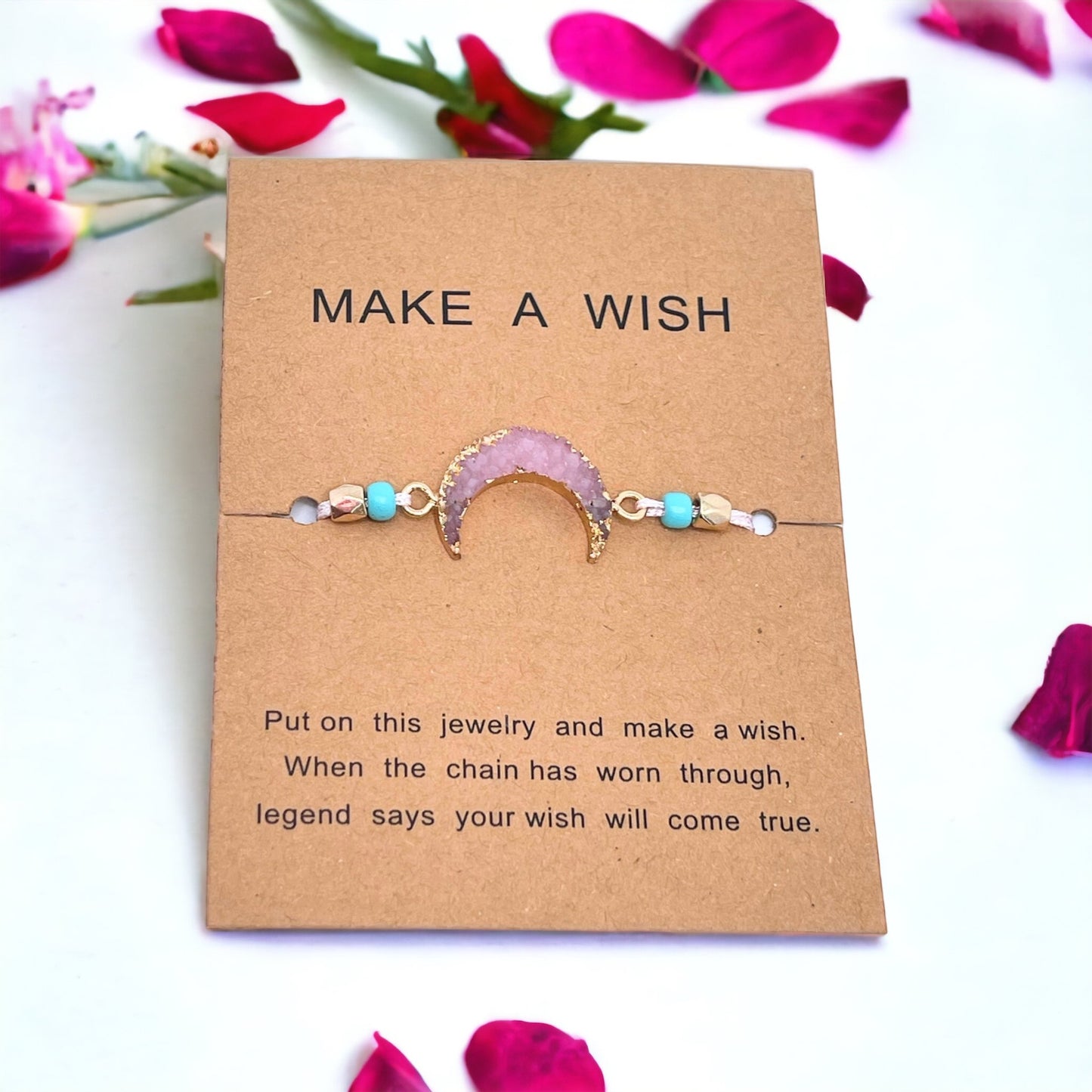 Make a wish bracelets (moon)