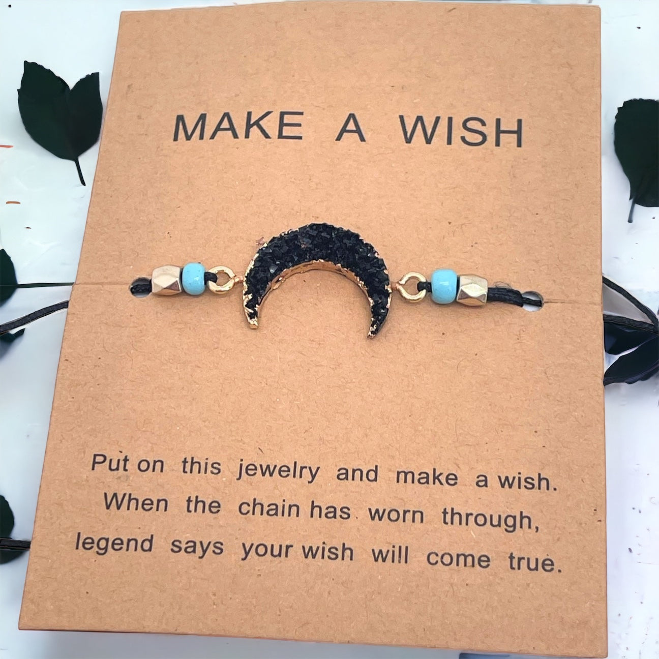 Make a wish bracelets (moon)