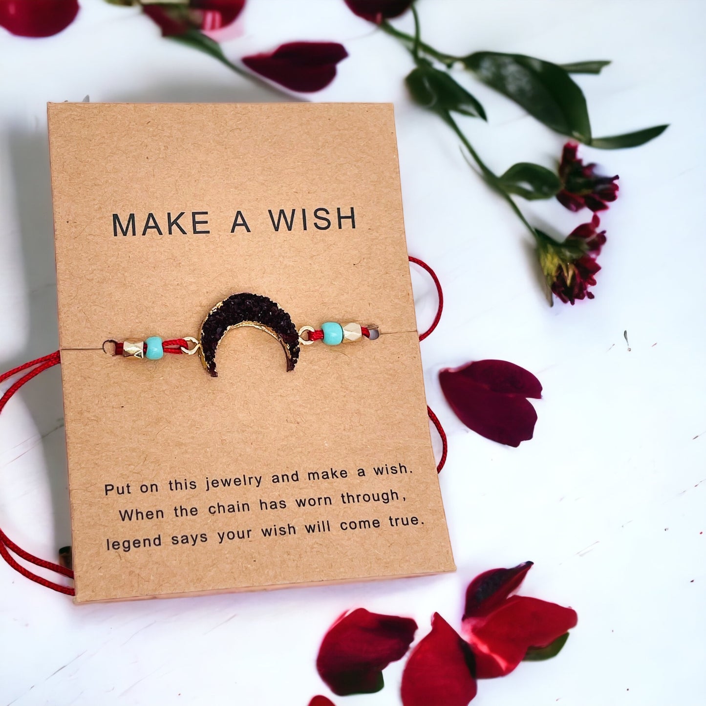 Make a wish bracelets (moon)