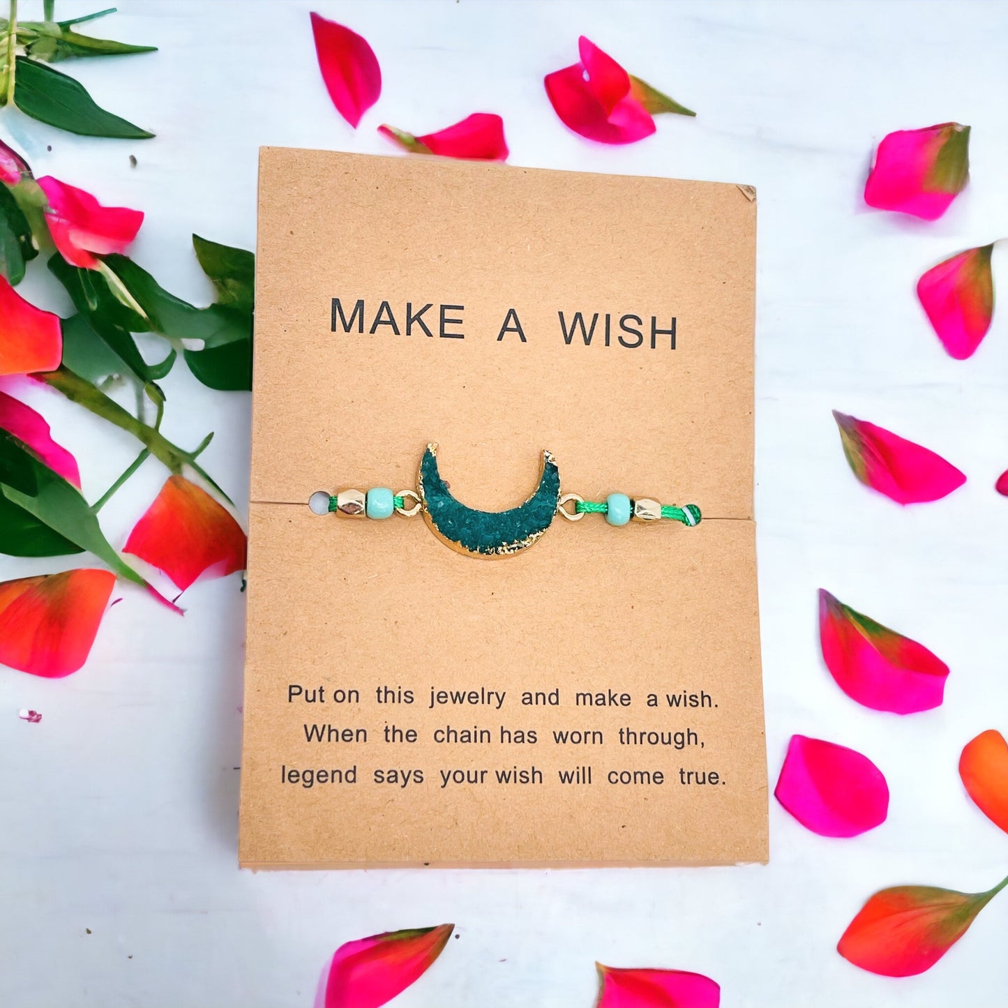 Make a wish bracelets (moon)