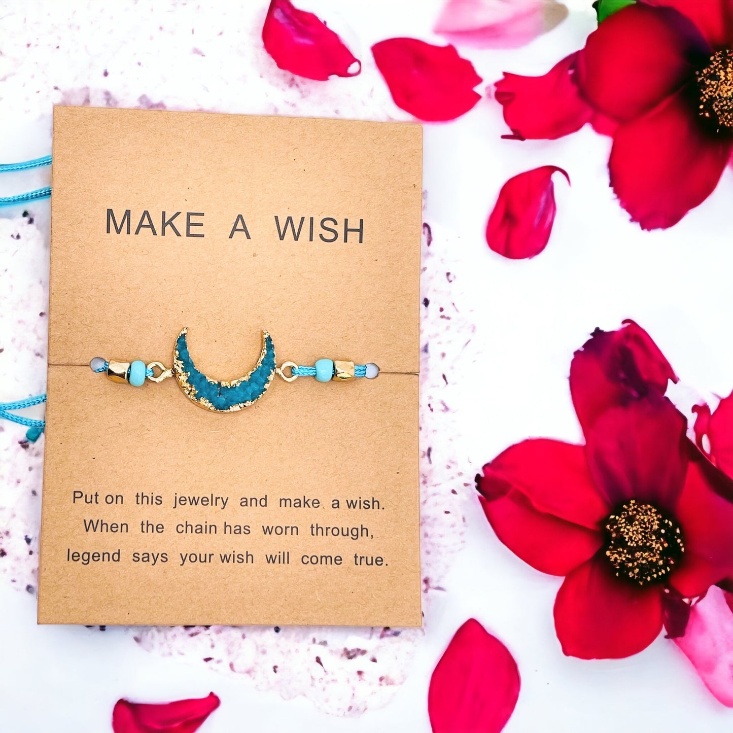 Make a wish bracelets (moon)