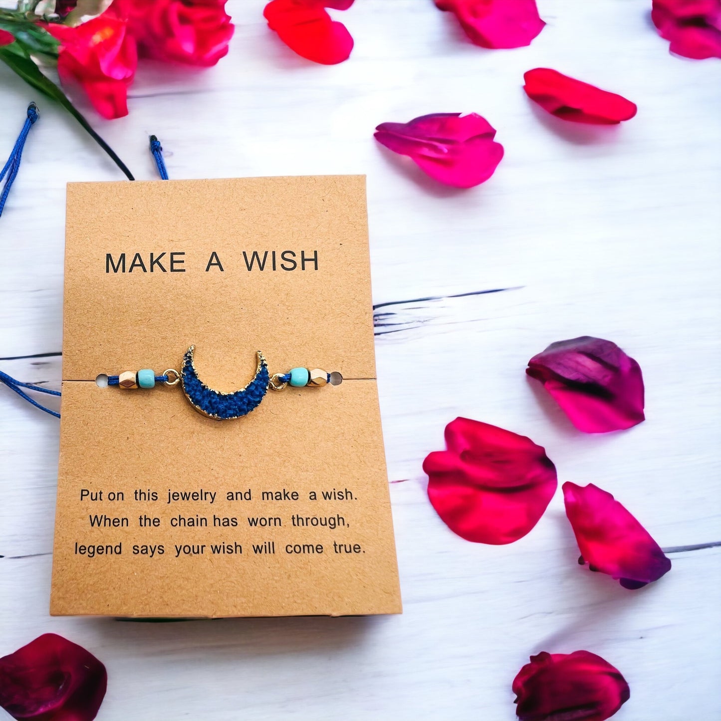 Make a wish bracelets (moon)