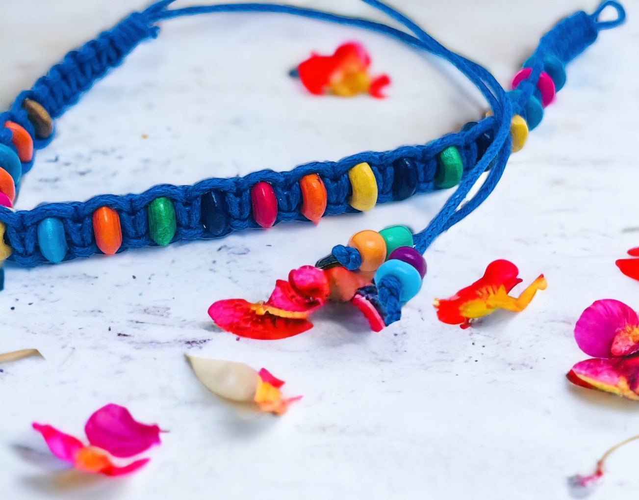 Rainbow Friendship Bracelets.