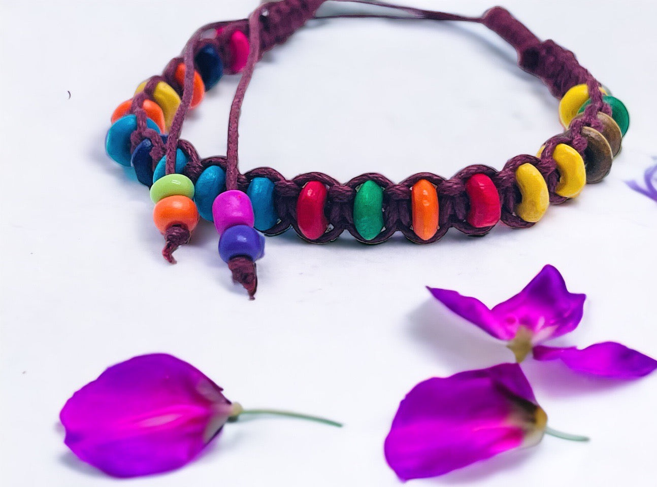 Rainbow Friendship Bracelets.