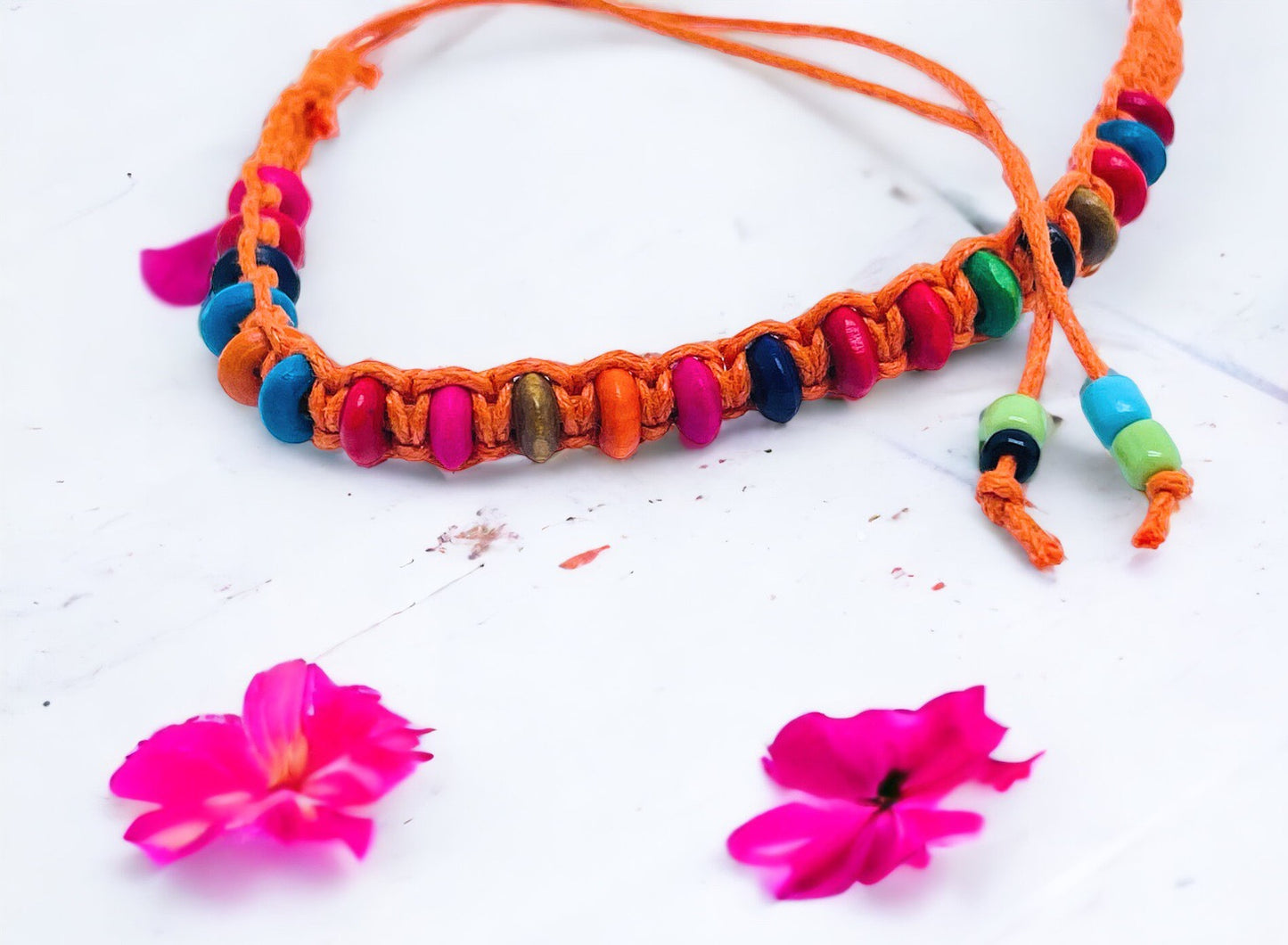 Rainbow Friendship Bracelets.