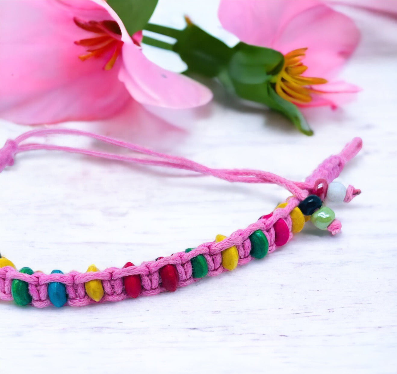 Rainbow Friendship Bracelets.