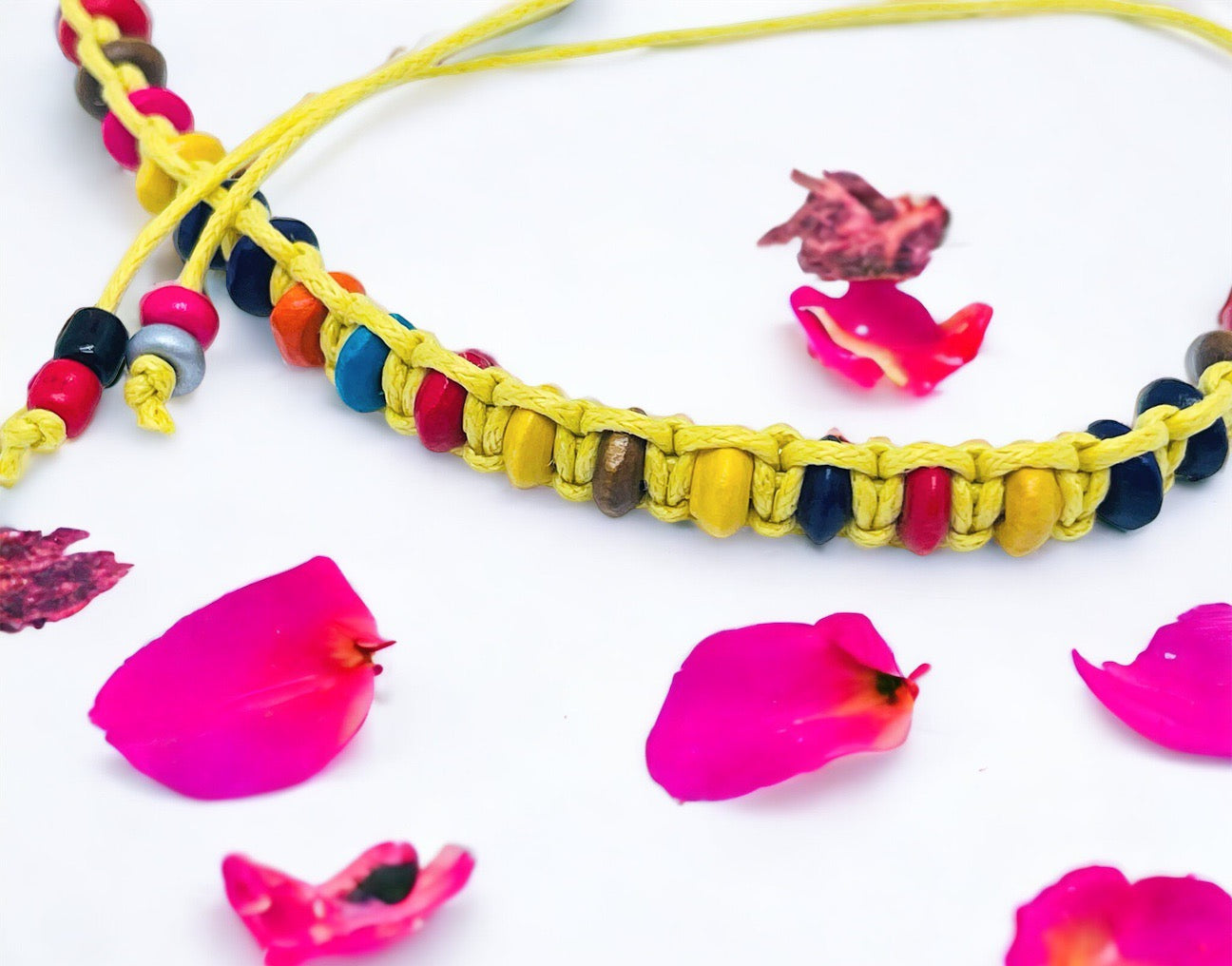 Rainbow Friendship Bracelets.